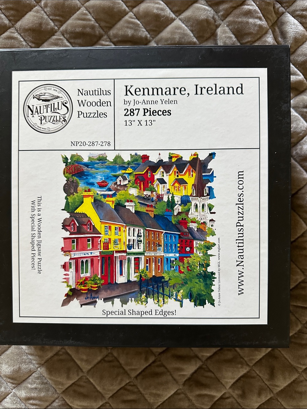 Nautilus Kenmare, Ireland Puzzle — Red, Yellow, Blue, Green
